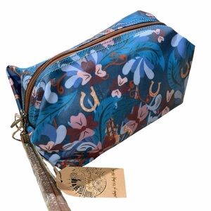 Catchfly Western Horseshoe Cosmetic Bag